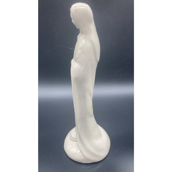 Praying Virgin Mary / Madonna 12" Ceramic Figurine Statue Vintage Catholic Icon - Picture 4 of 9